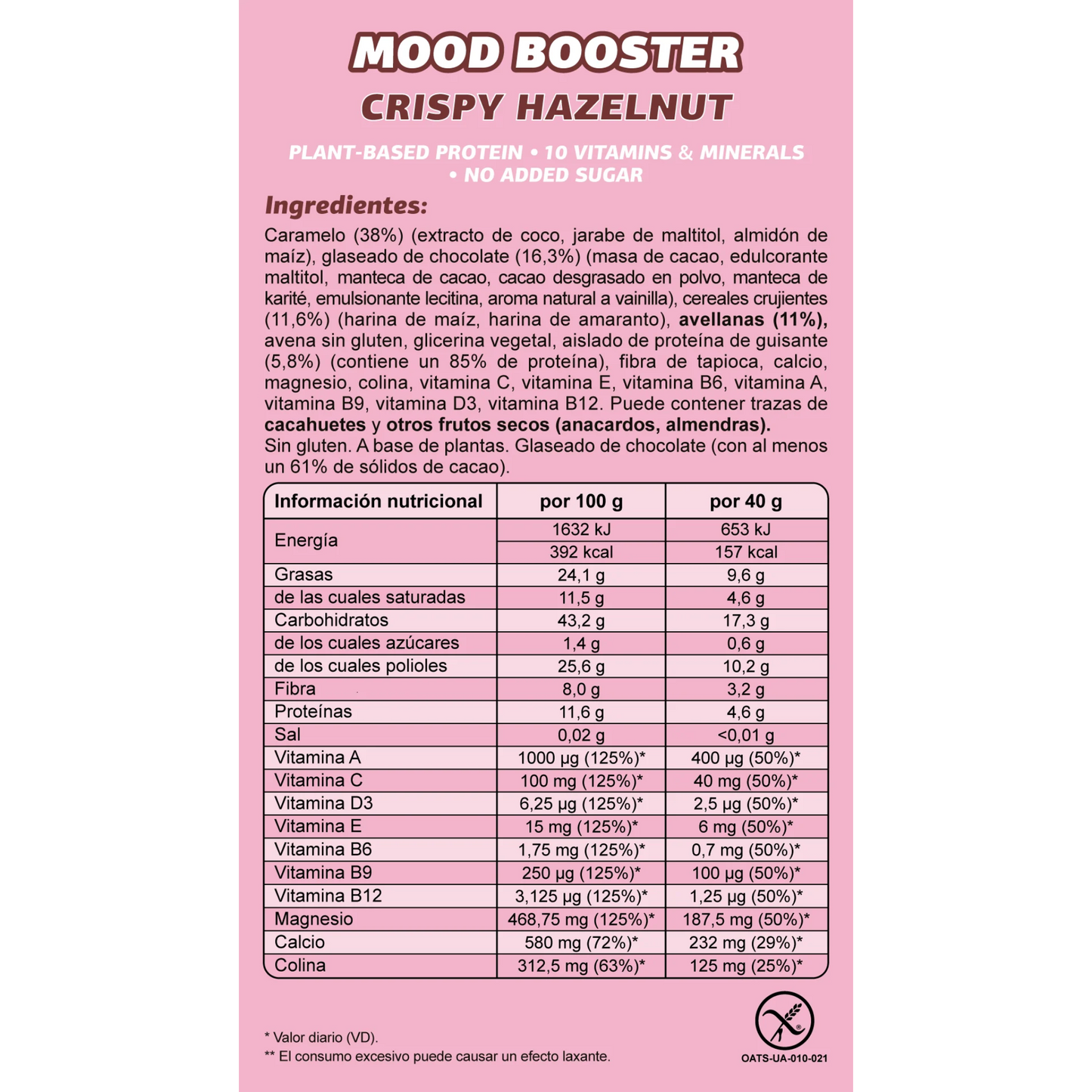 Mood Booster Crispy Hazelnut