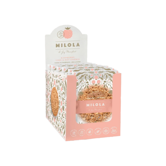 Cookie frambuesa lima avena sin gluten Glend