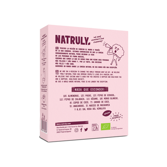 Granola Moras y Pasas Bio Natruly Glend