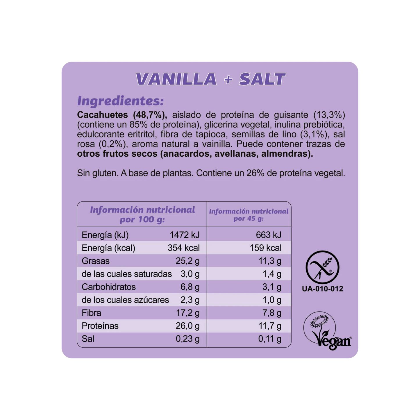 Keto Bar Vanilla & Salt