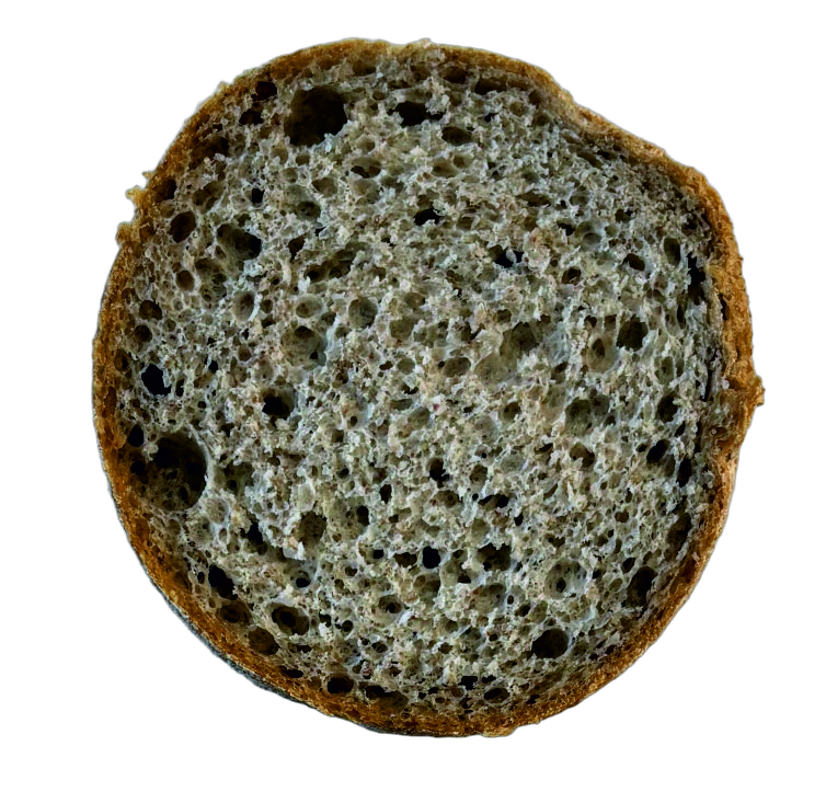 Tres mini panes Sol Andino de quinoas germinadas de Germina Natura, individuales
