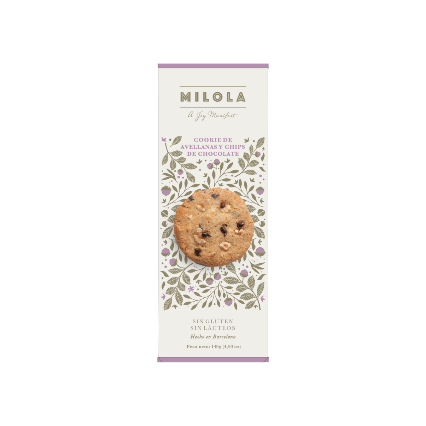 Cookie Avellanas & Chips Chocolate