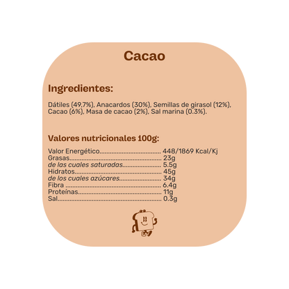 Barrita Raw Cacao Bio