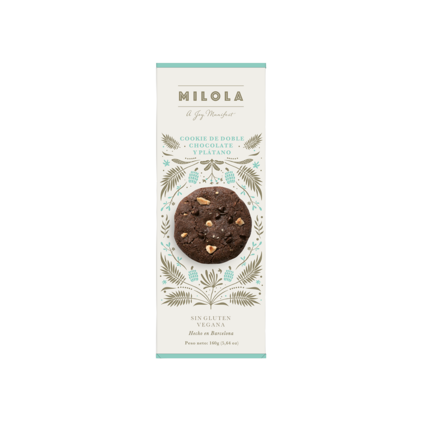 Cookie Doble Chocolate & Plátano