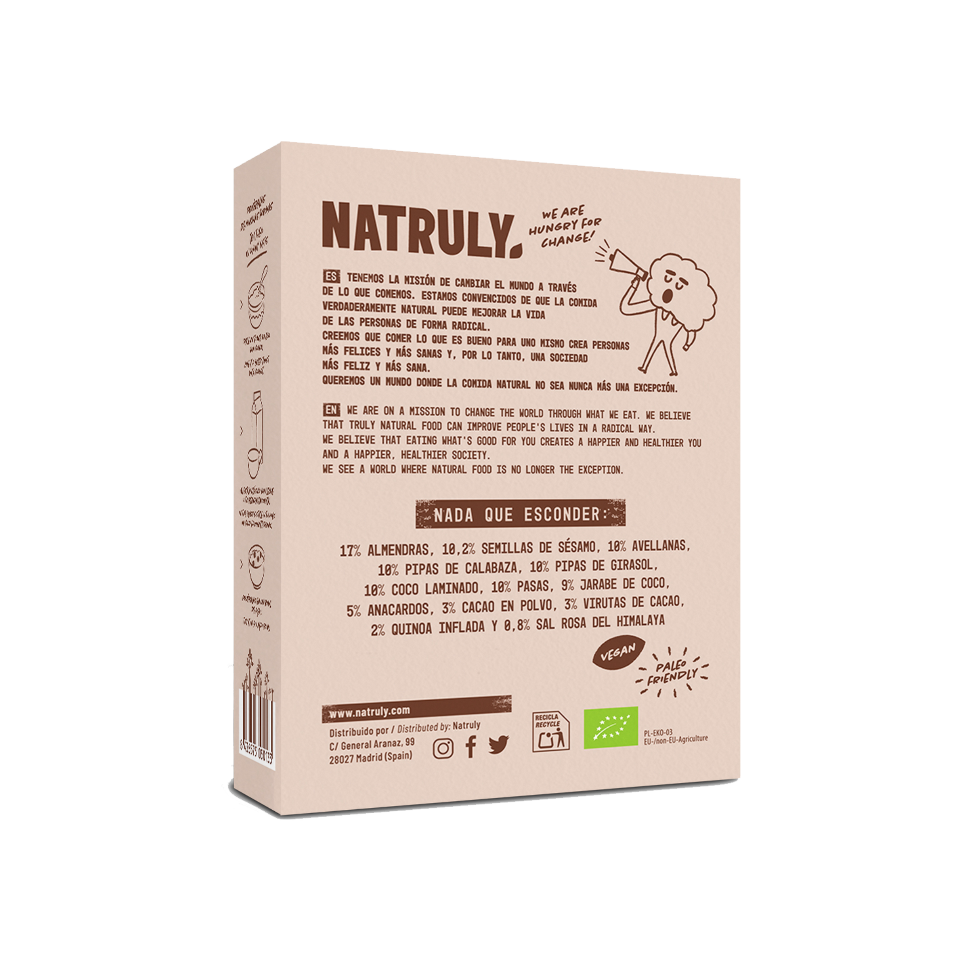 Granola Cacao Quinoa Bio Glend