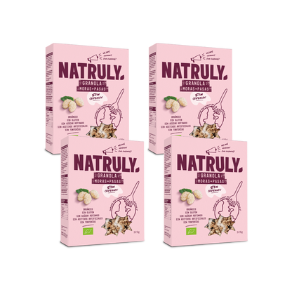 Granola Moras y Pasas Bio Natruly Glend