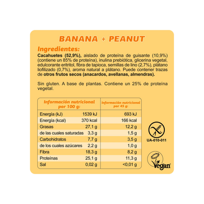 Keto Bar Banana & Peanut