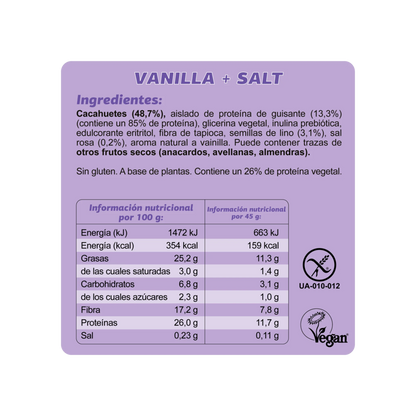 Keto Bar Vanilla & Salt