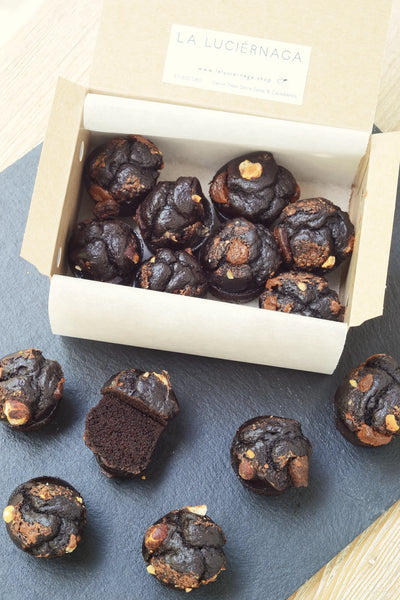 Muffins Miniatura · Cacao con Chips