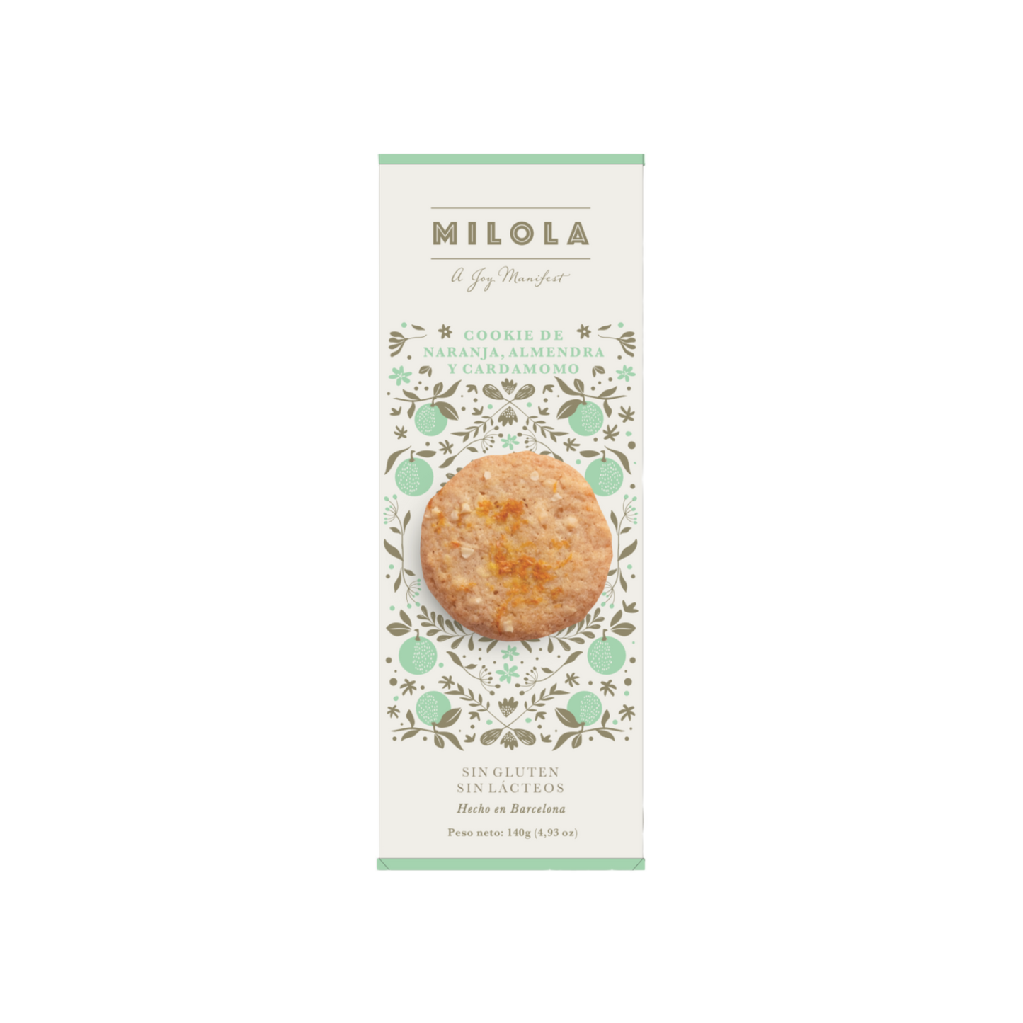 Cookie Naranja, Almendra & Cardamomo