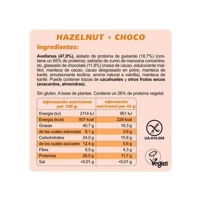 Protein Bar Choco & Hazelnut