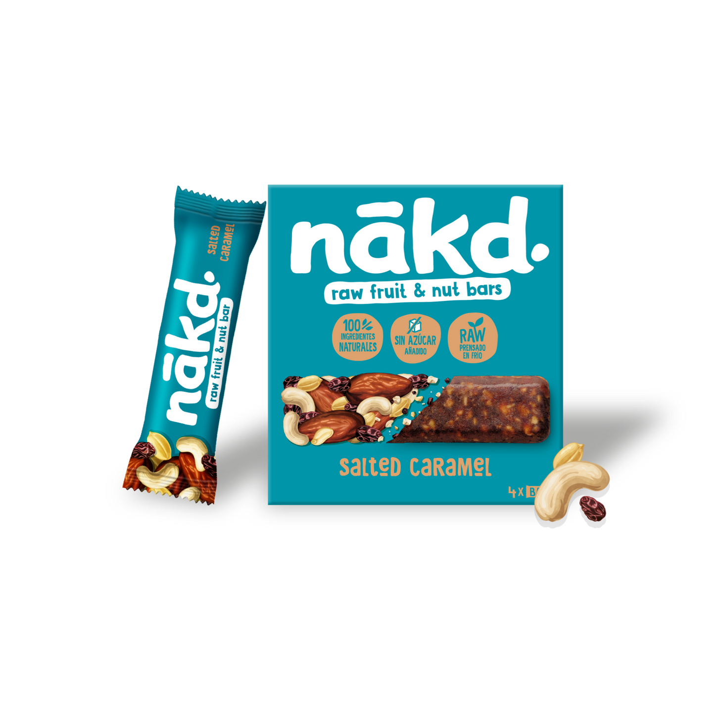 Barrita Salted Caramel de Nakd