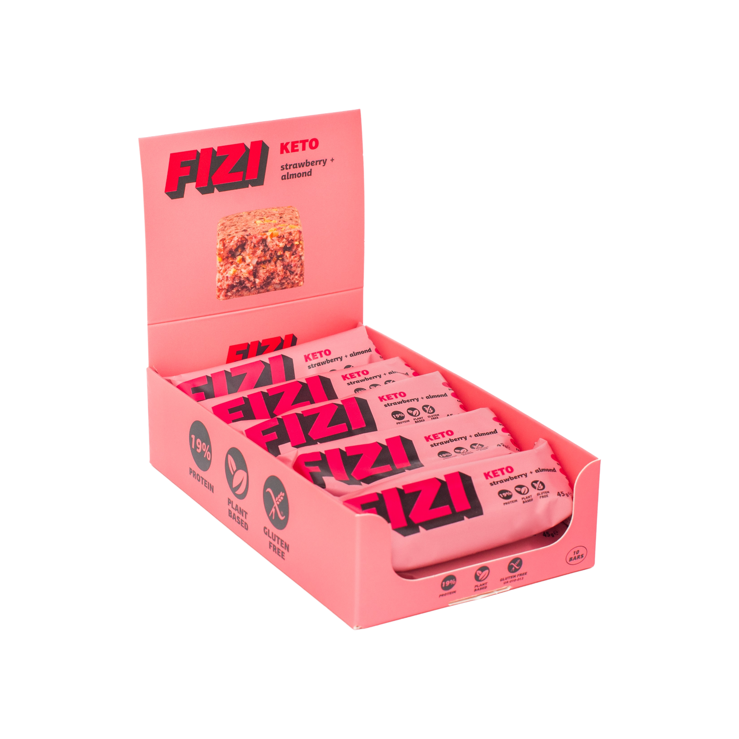 Keto Bar Strawberry & Almond